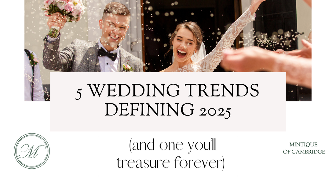 5 Wedding trends defining 2025 (and one you’ll treasure forever)