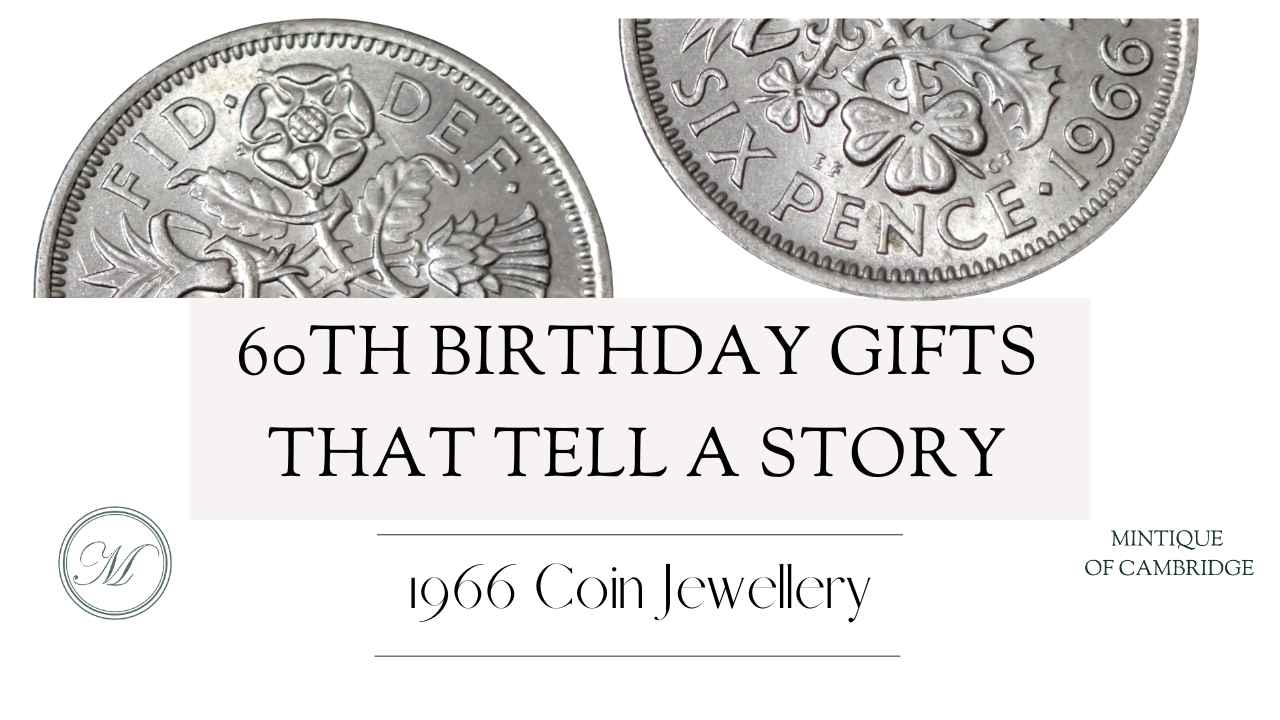 60th Birthday Gifts That Tell a Story: 1966 Coin Jewellery