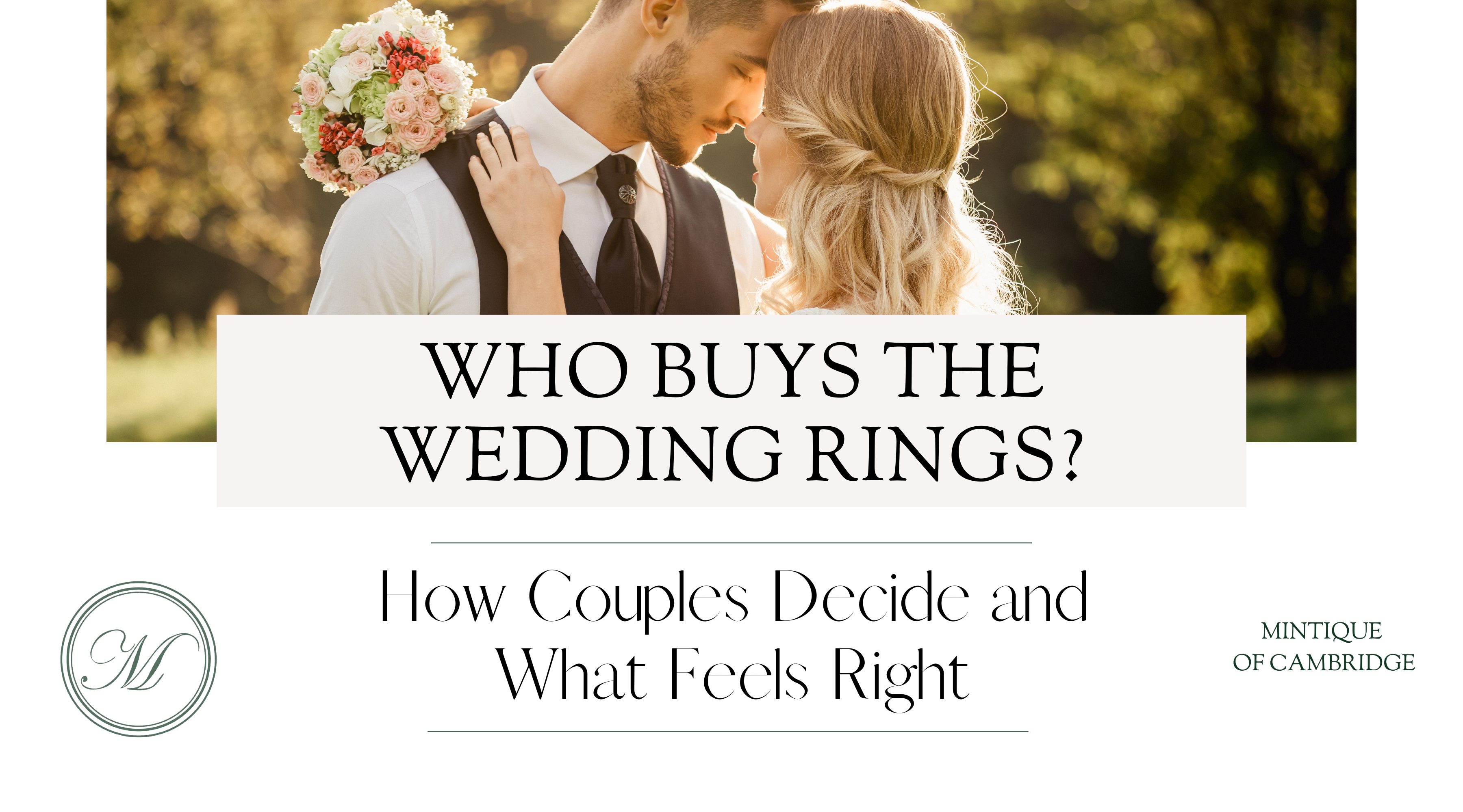 Who Buys the Wedding Rings?
