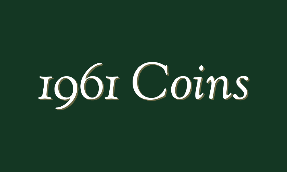 65th birthday gifts (1961 coins)