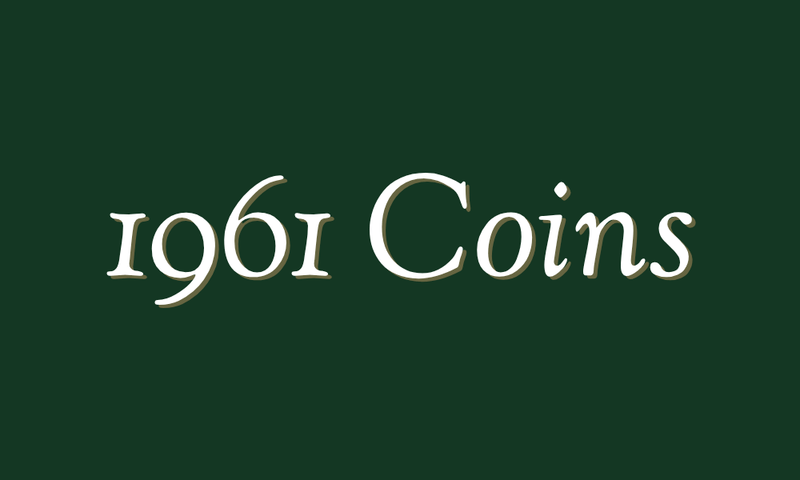 65th birthday gifts (1961 coins)