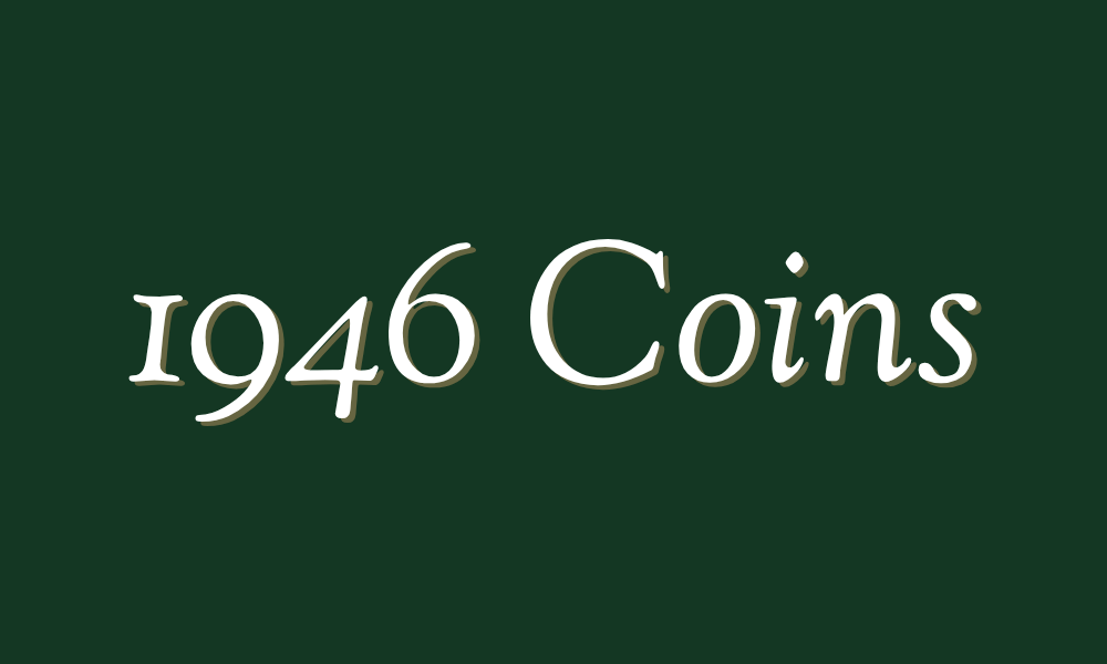 80th birthday gifts (1946 coins)
