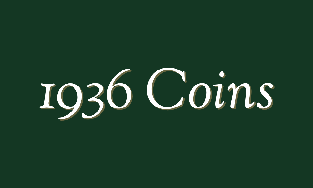 90th birthday gifts (1936 coins)
