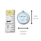 Irish 10p (Salmon) Single Coin Necklace