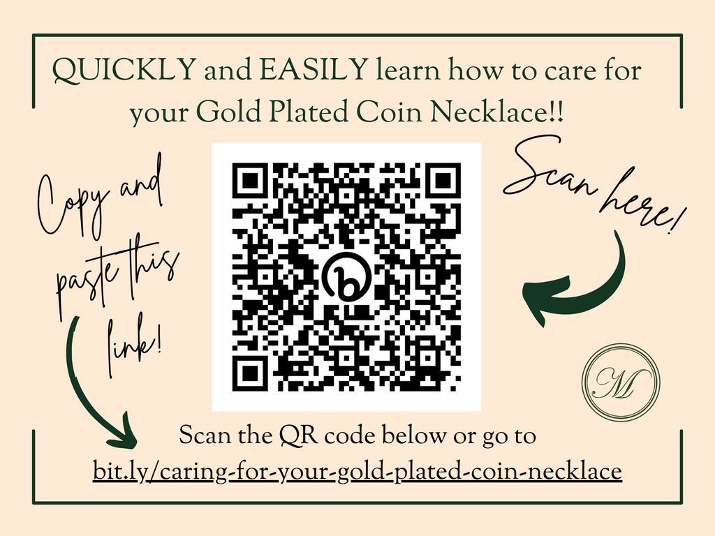 Queen Elizabeth II Sixpence Double Coin Necklace | 18k Gold Plated