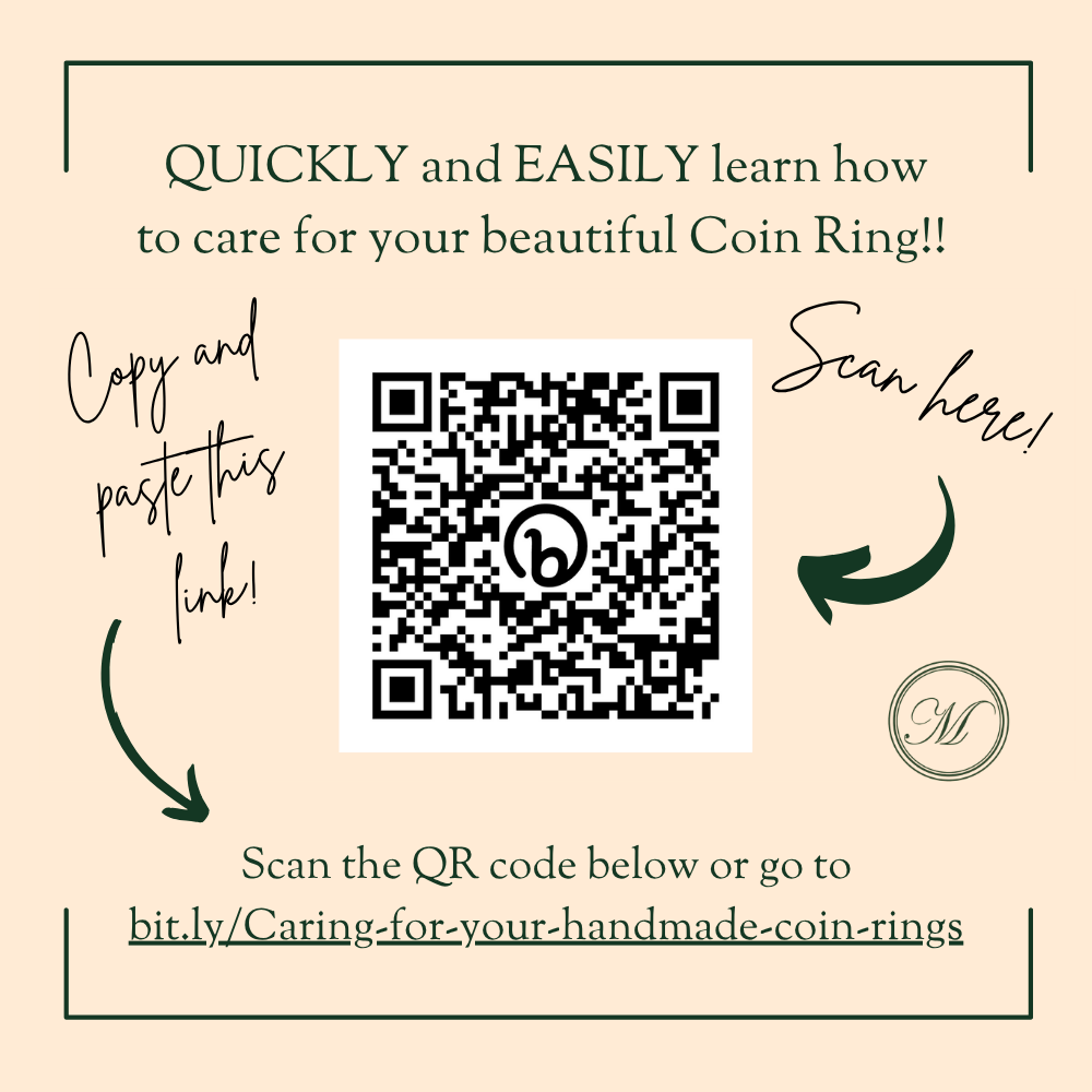 British 2025 One Penny Silver Coin Ring