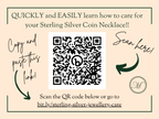 Sterling Silver Sixpence Double Coin Necklace