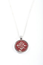 Sixpence Handmade Enamelled Necklace Pendant