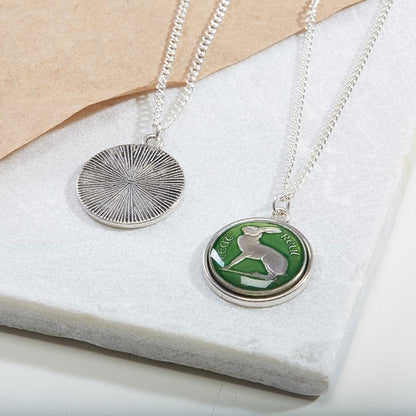 Irish Threepence Necklace