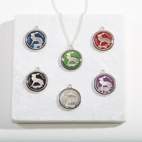 Irish Threepence Necklace
