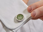 British Threepence (silver) Coin Handmade Cufflinks