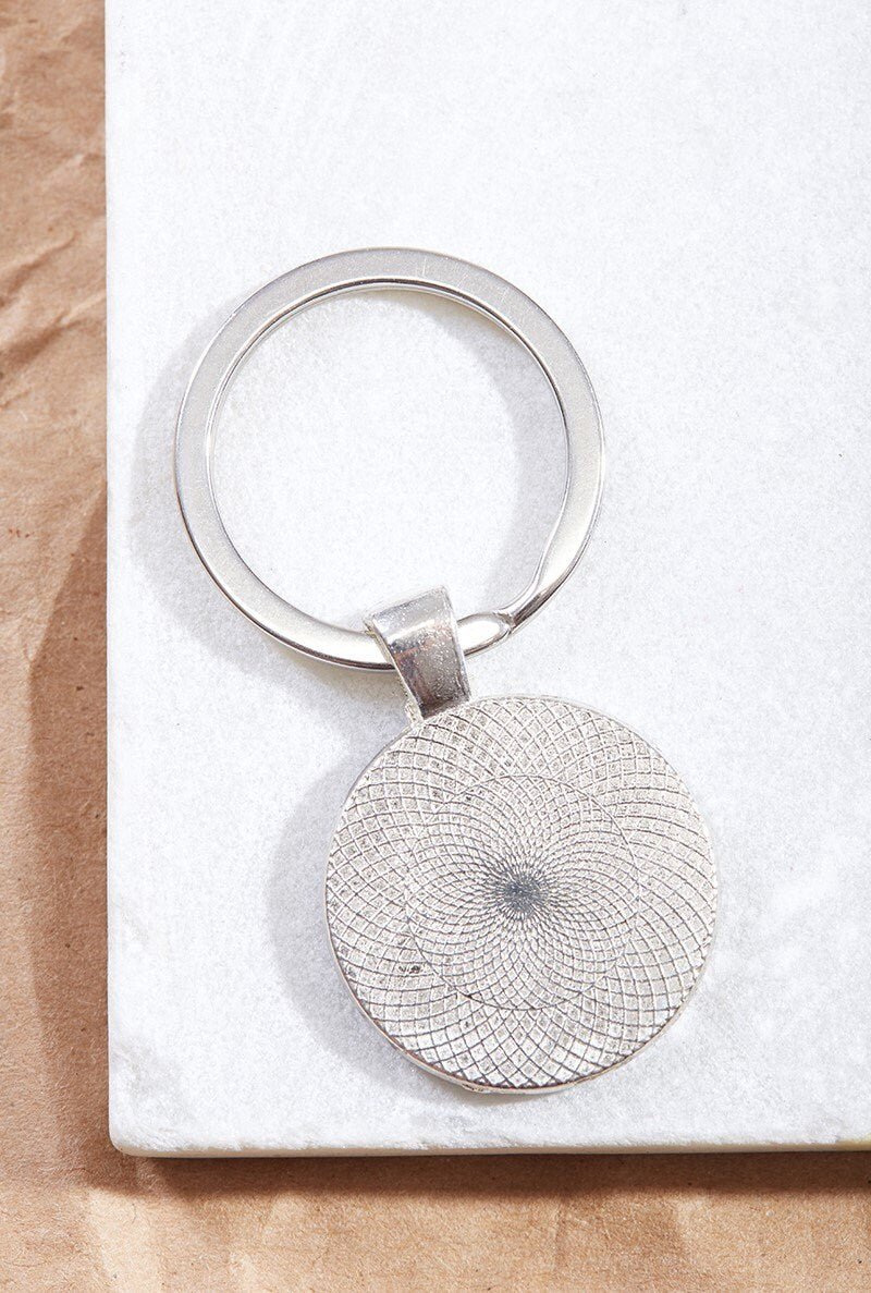 Shilling Coin Keyring