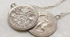 Sixpence Double Necklace Gold Plated and Non-plated