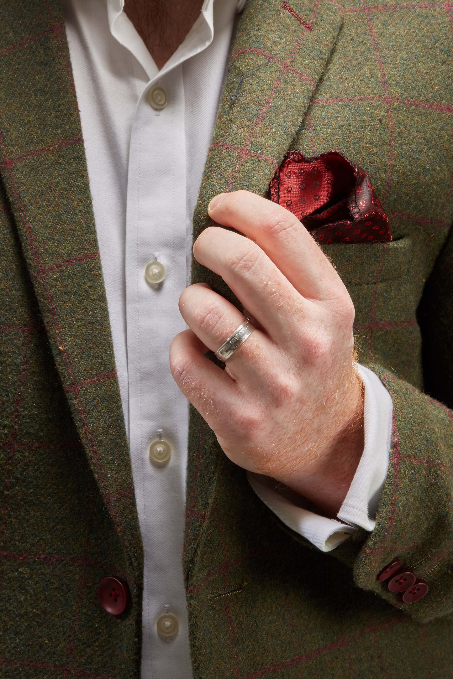 His and hers rings, handmade coin rings, Shilling and Sixpence, sterling silver rings, bespoke wedding ring, British 1819 coins, stunning!