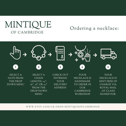 Queen Elizabeth II Sixpence Double Coin Necklace | 18k Gold Plated